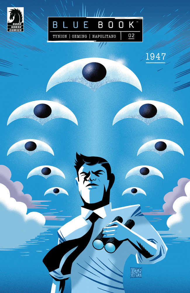 Blue Book: 1947 #2 (Cover B) (Victor Santos)
