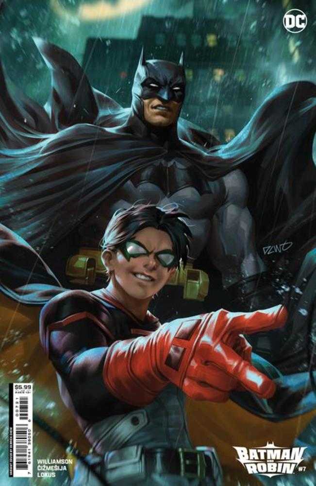 Batman And Robin #7 Cover B Derrick Chew Card Stock Variant