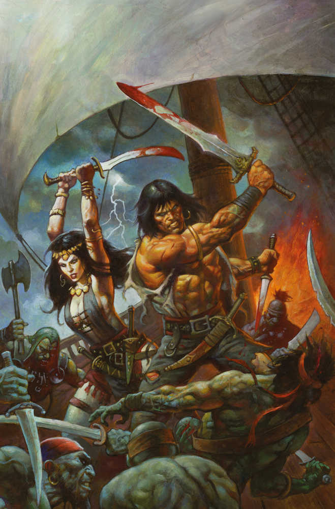 Conan the Barbarian #7 Foc Horley Virgin (Mature)