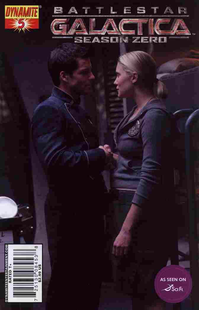BATTLESTAR GALACTICA SEASON ZERO #05 PHOTO CVR