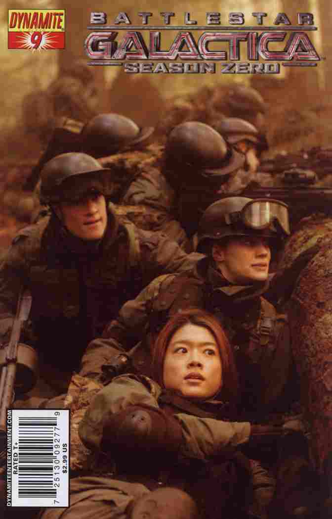BATTLESTAR GALACTICA SEASON ZERO #09 PHOTO COVER