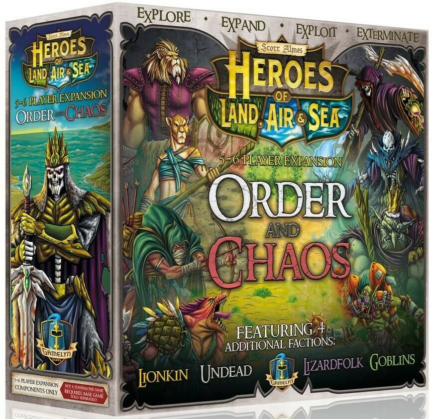HEROES OF LAND AIR AND SEA ORDER AND CHAOS 5-6 EXPANSION