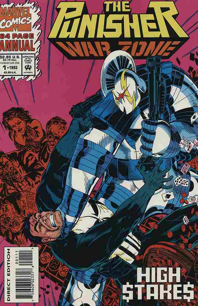 PUNISHER WAR ZONE #1 ANNUALPOLLYBAGGED WITH CARD