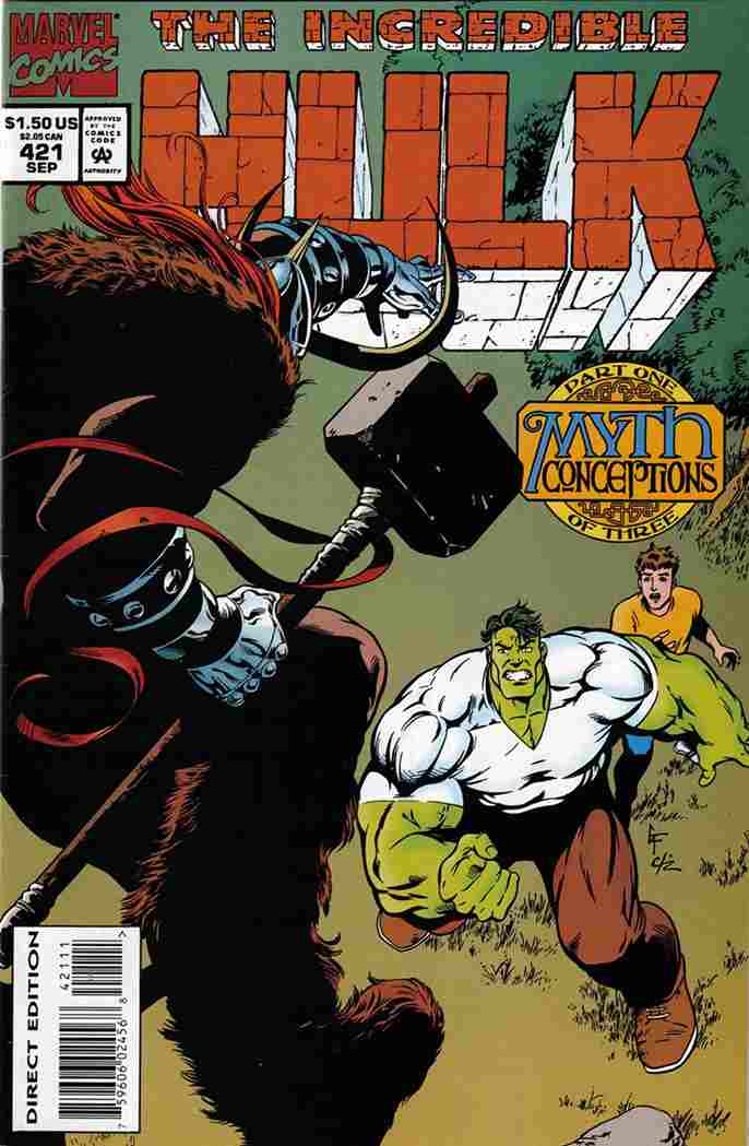 INCREDIBLE HULK (1962) #421 NM-