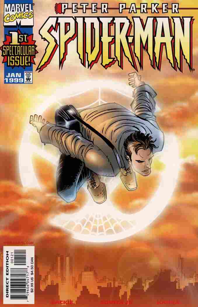 PETER PARKER SPIDER-MAN #01 SUNBURST VARIANT