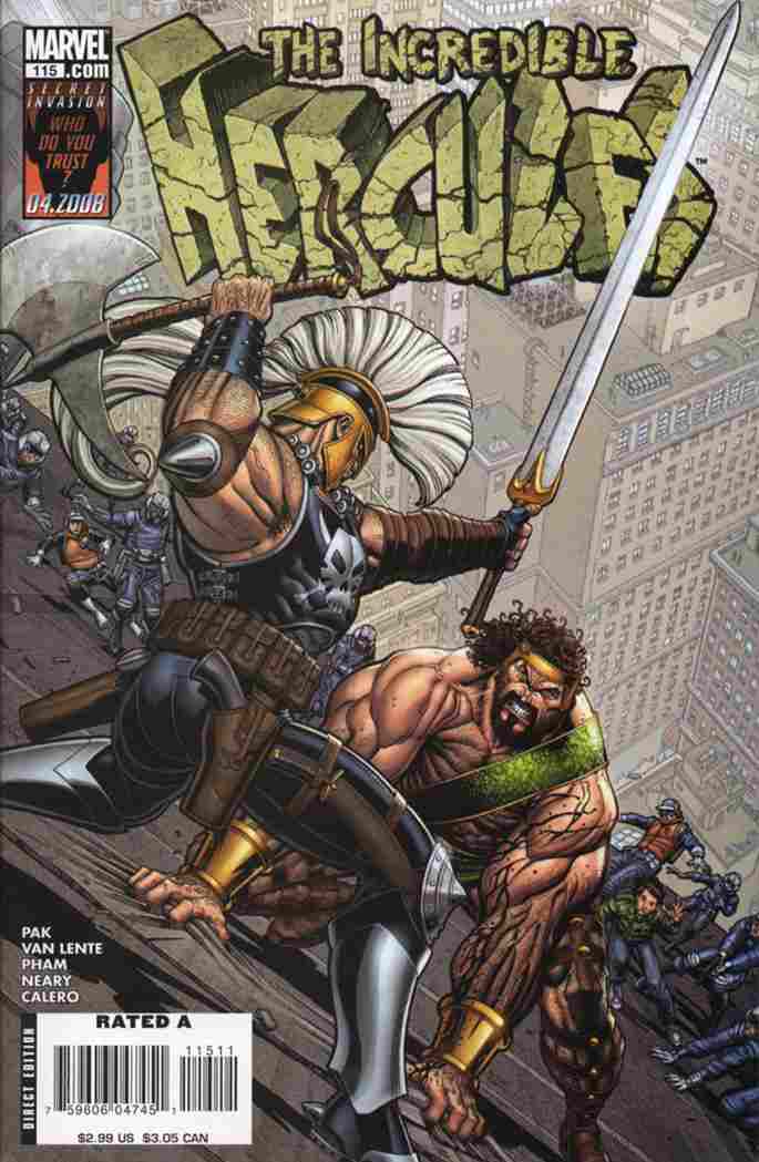 INCREDIBLE HERCULES #115