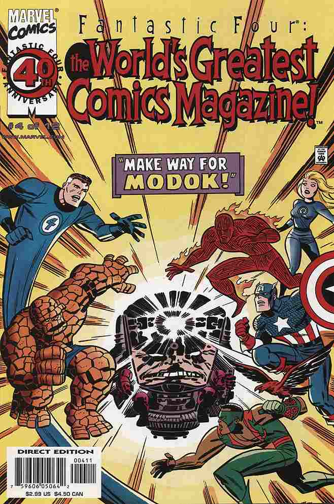 FANTASTIC FOUR: THE WORLDS GREATEST COMICS MAGA #4