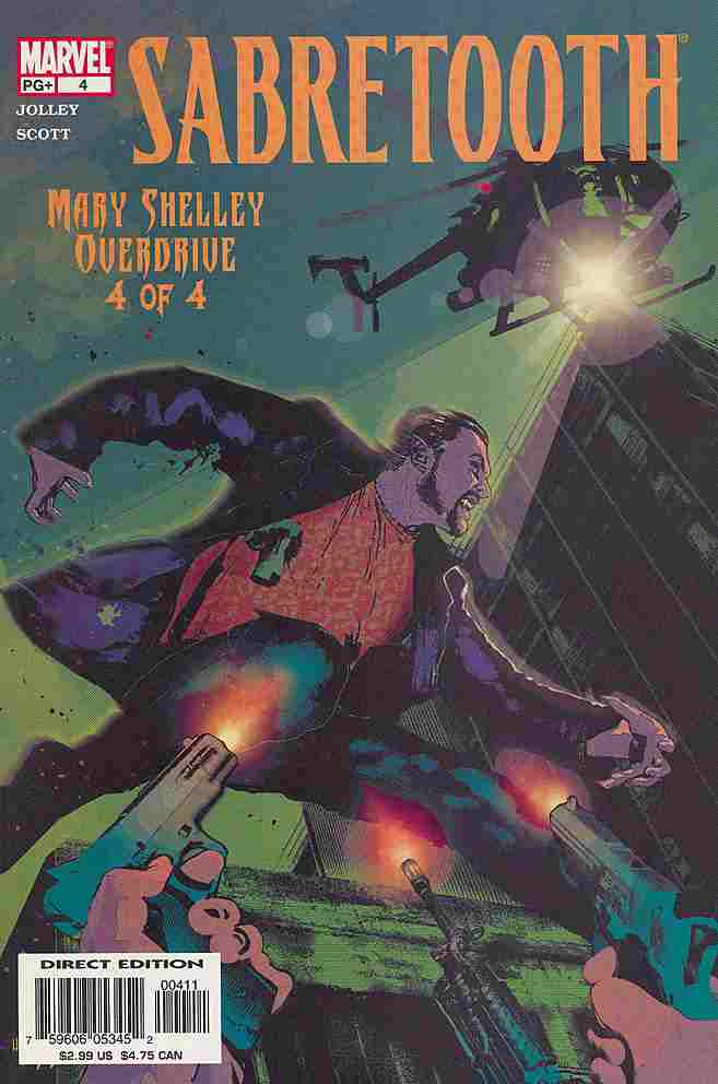 SABRETOOTH: MARY SHELLEY OVERDRIVE #4