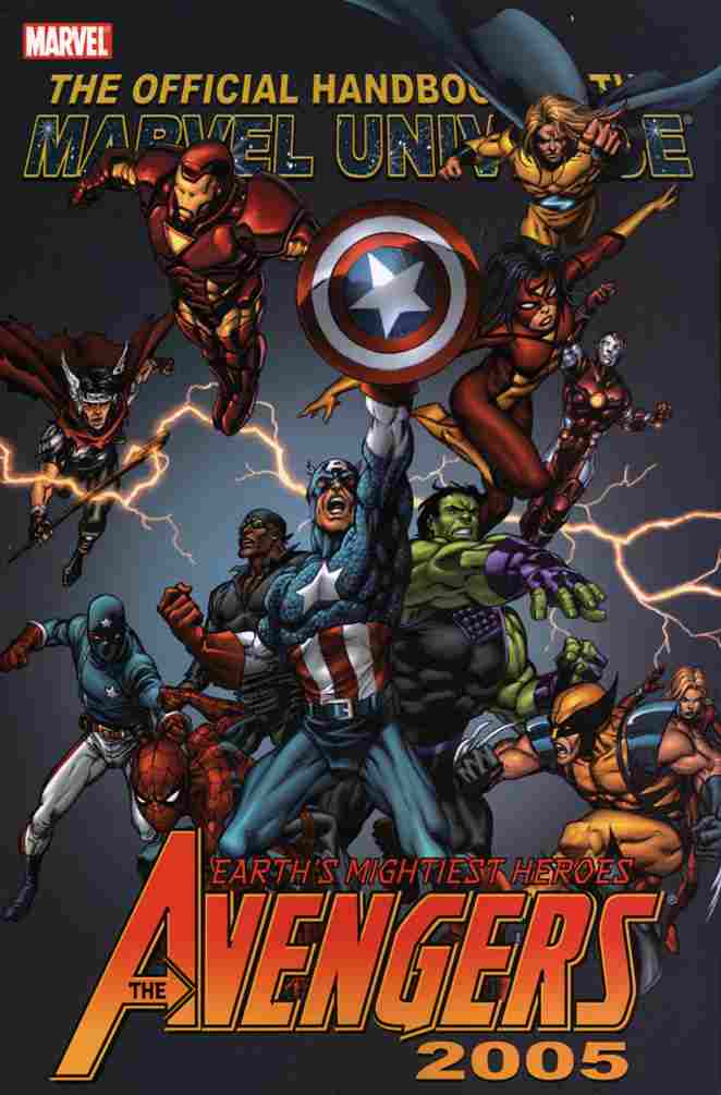 OFFICIAL HANDBOOK MARVEL UNIVERSE AVENGERS 2005 #