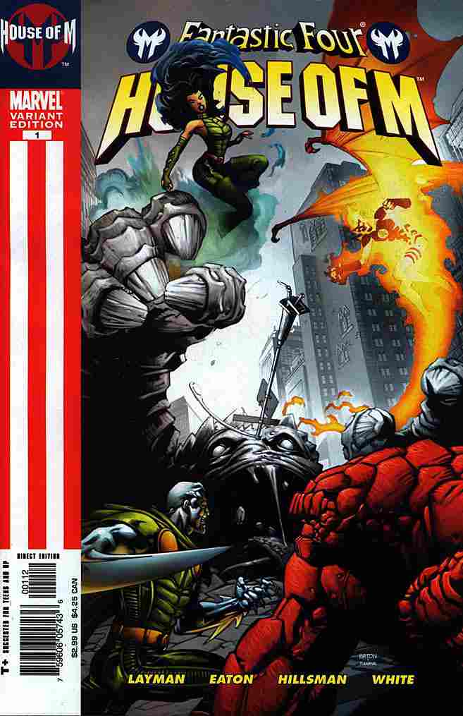 FANTASTIC FOUR HOUSE OF M LTD EDITION VARIANT #1