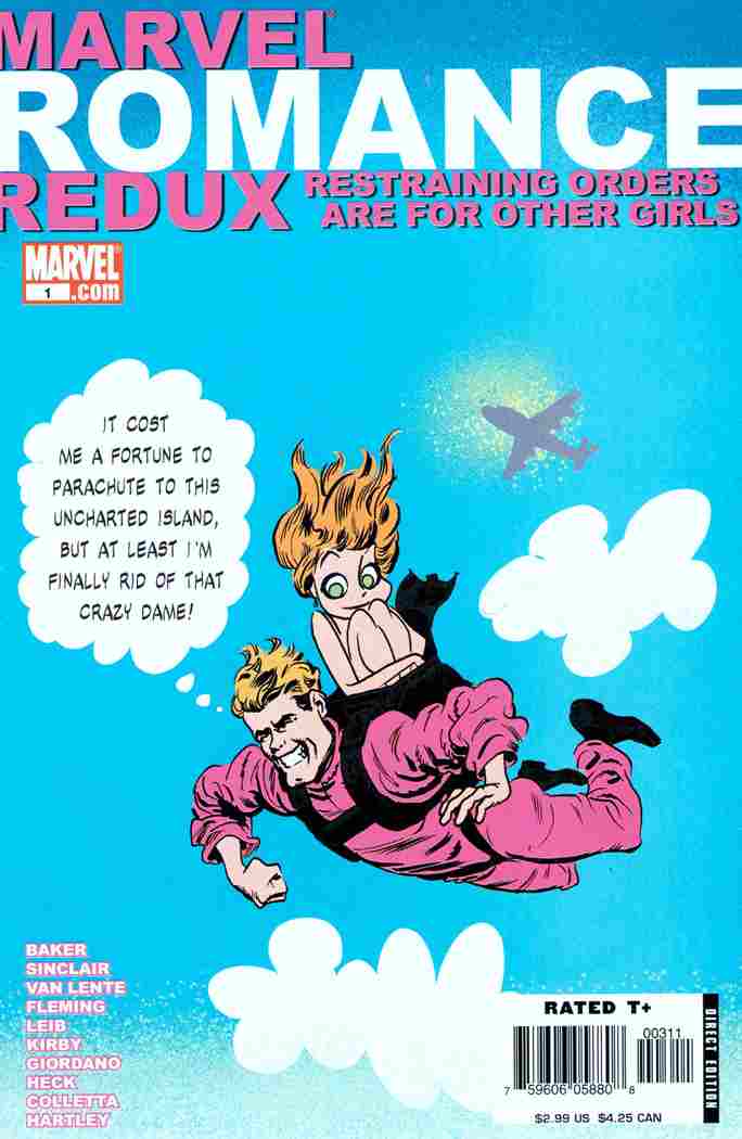 MARVEL ROMANCE REDUX RESTRAINING ORDERS ARE FOR #