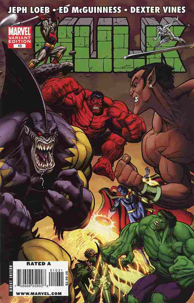 HULK (2008) #10 CVR B