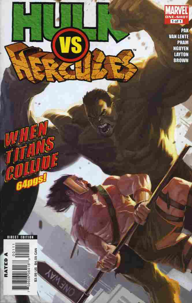 HULK VS HERCULES WHEN TITANS COLLIDE #1 OF 1