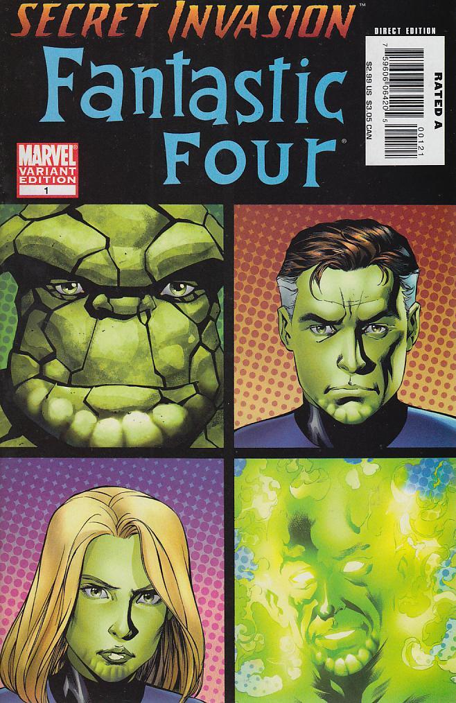 SECRET INVASION FANTASTIC FOUR VARIANT #1