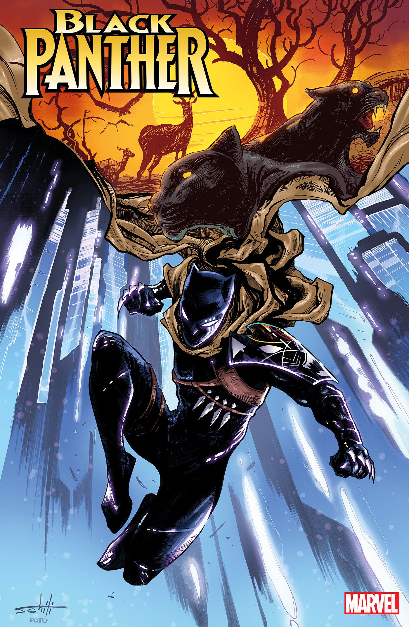 Black Panther #9 Valerio Schiti Variant