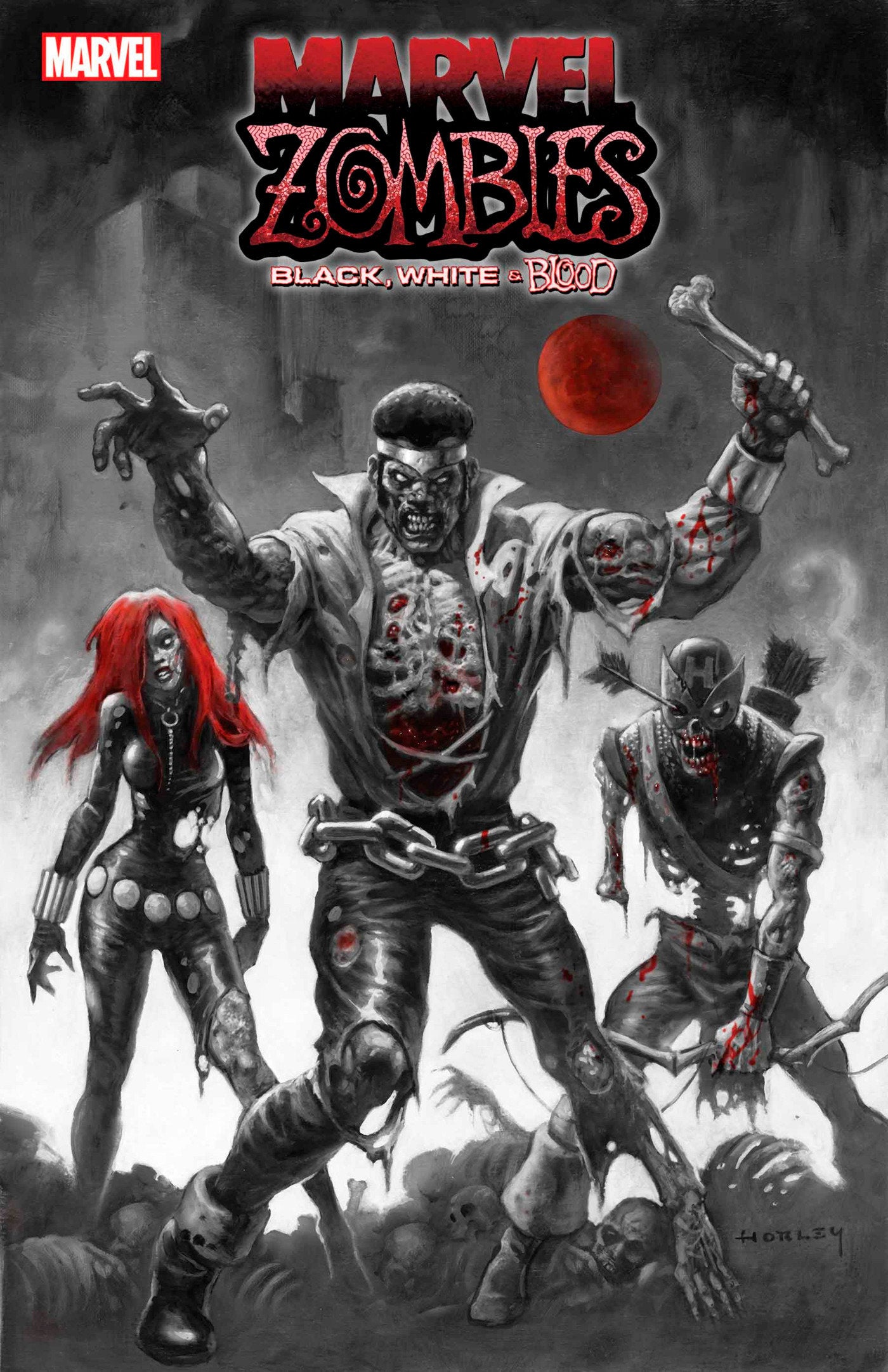 Marvel Zombies: Black, White & Blood #3 Alex Horley Variant