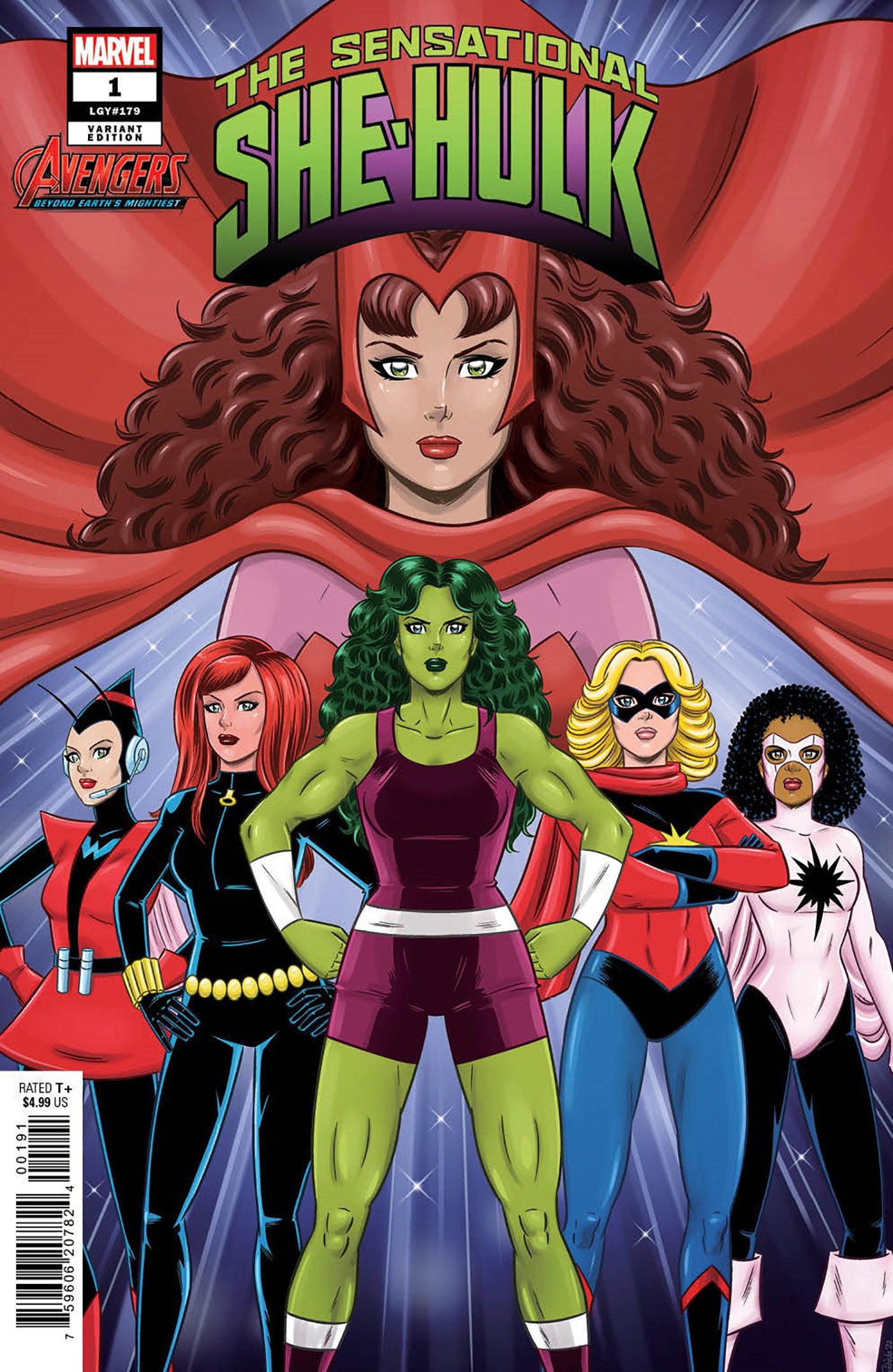 Sensational She-Hulk #1 Gisele Lagace Avengers 60th Variant
