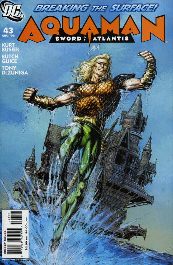 AQUAMAN SWORD OF ATLANTIS #43