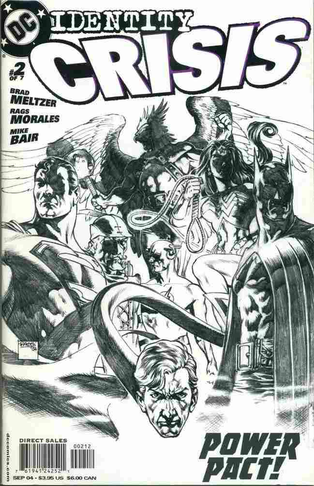 IDENTITY CRISIS #2 2ND PRINT