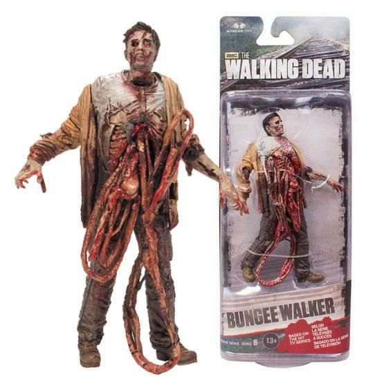 WALKING DEAD TV SERIES 6 BUNGEE WALKER ACTION FIGURE