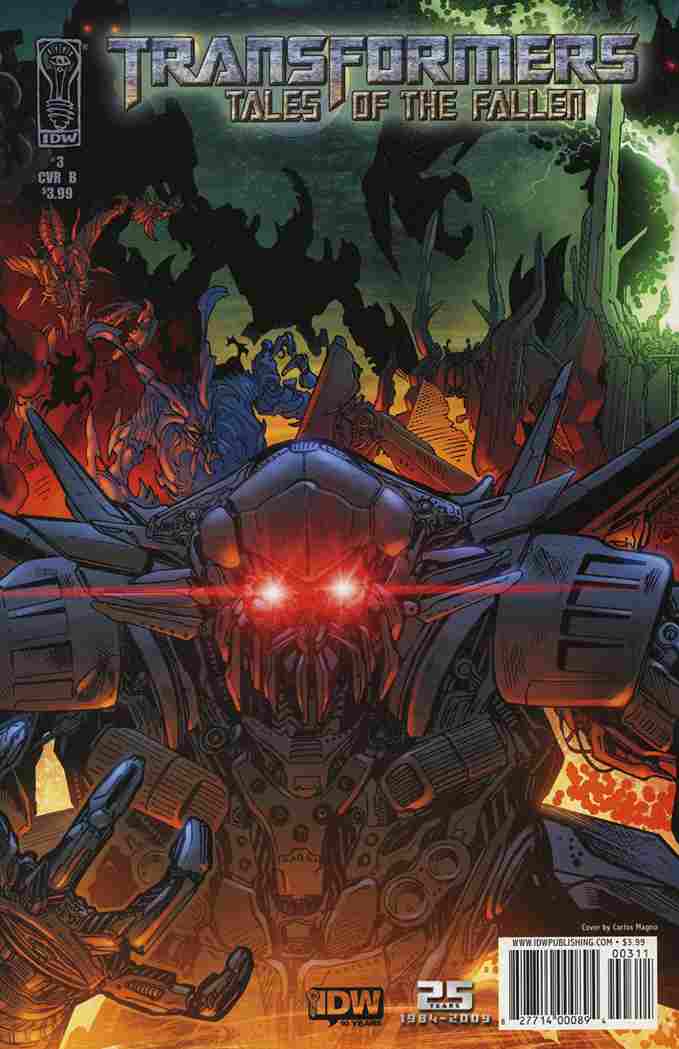 TRANSFORMERS TALES O/T FALLEN #3 (OF 6) CVR B
