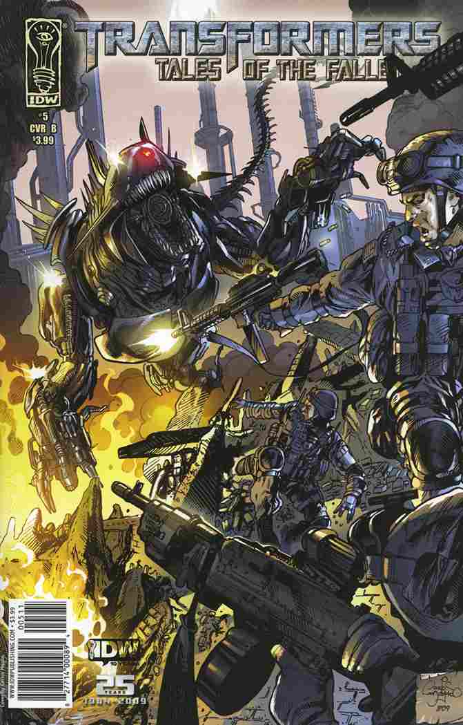 TRANSFORMERS TALES O/T FALLEN #5 OF (6) CVR B
