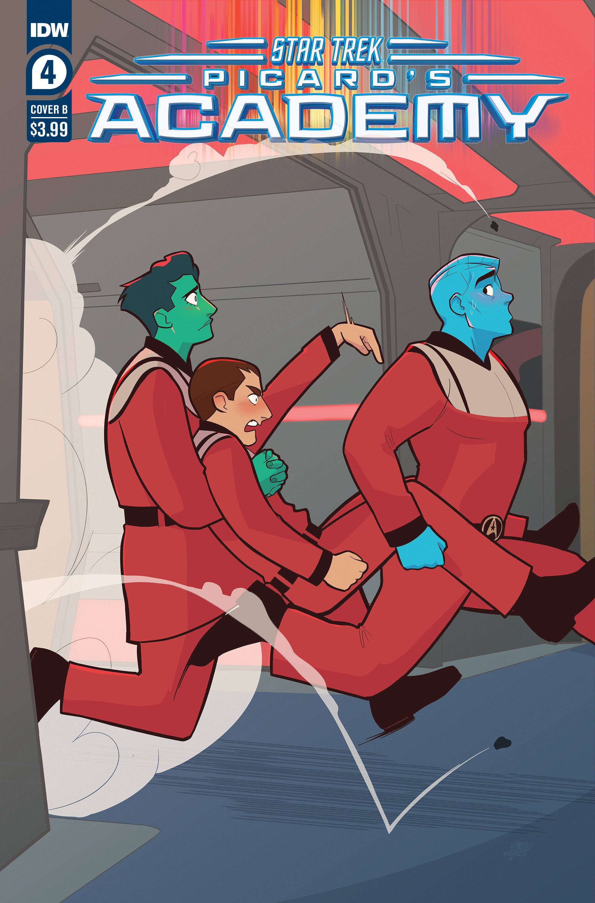 Star Trek: Picard'S Academy #4 Variant B (O'Neill Jones)
