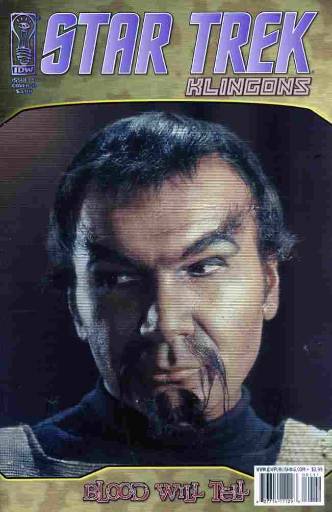 STAR TREK KLINGONS BLOOD WILL TELL #1