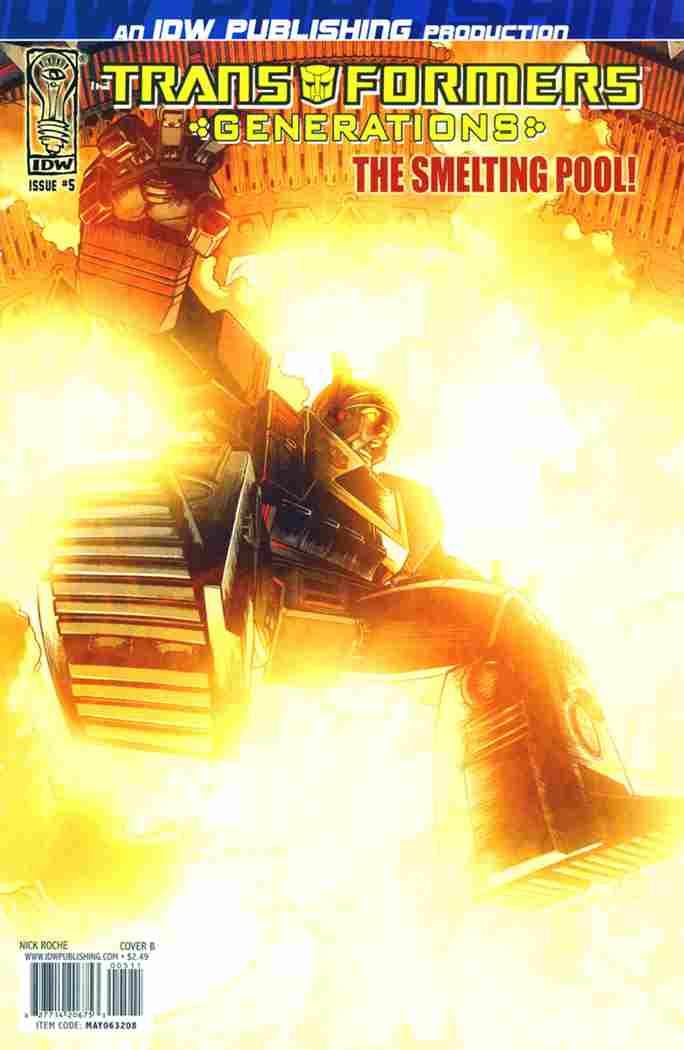 TRANSFORMERS GENERATIONS #5 CVR B