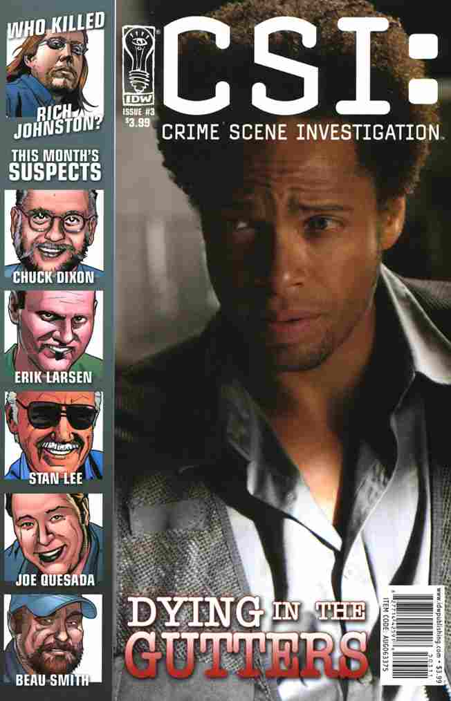 CSI DYING IN THE GUTTERS #3