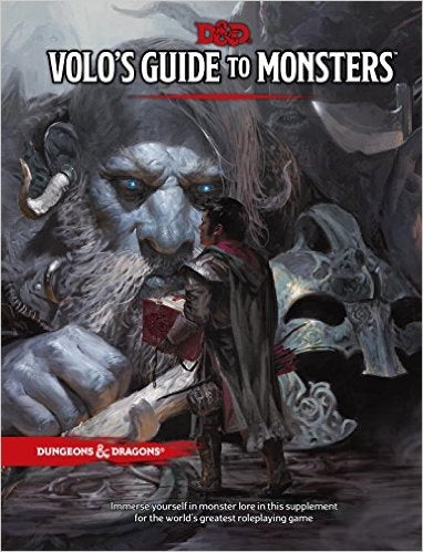 D&D RPG VOLOS GUIDE TO MONSTERS