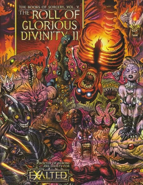 EXALTED 2ND ED BOOK OF SORCERYVOLUME 5 ROLL OF GLORIOUS DIVINITY II