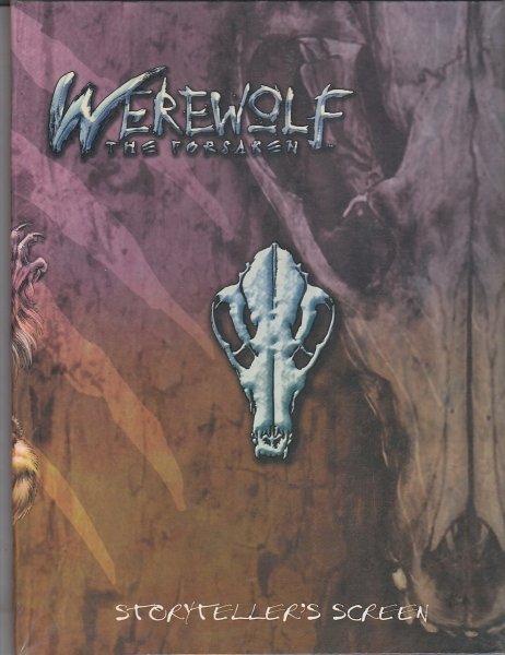 WEREWOLF THE FORSAKEN STORYTELLER'S SCREEN