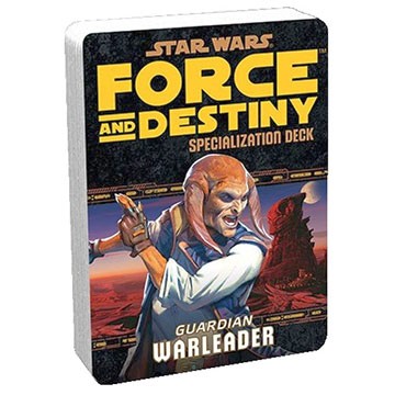 STAR WARS RPG FORCE AND DESTINY DECK GUARDIAN WARLEADER