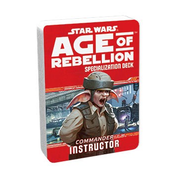 STAR WARS RPG AGE OF REBELLION COMMANDER INSTRUCTOR