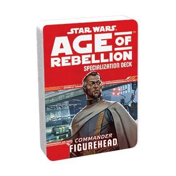STAR WARS RPG AGE OF REBELLION COMMANDER FIGUREHEAD