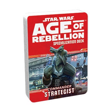 STAR WARS RPG AGE OF REBELLION COMMANDER STRATEGIST