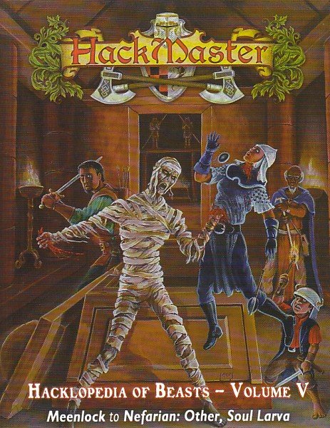 HACKMASTER HACKLOPEDIA OF BEASTS VOL.5