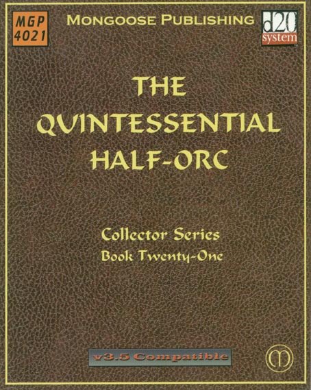 D&D MGP QUINTESSENTIAL HALF-ORC