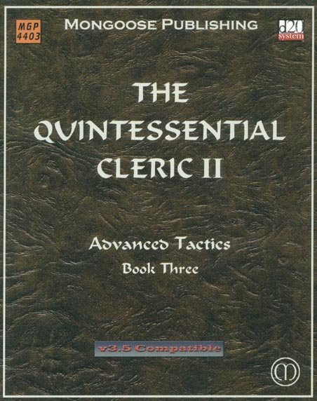 D&D MGP QUINTESSENTIAL CLERIC II