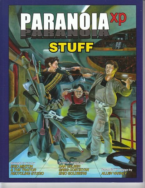 PARANOIA RPG XP STUFF