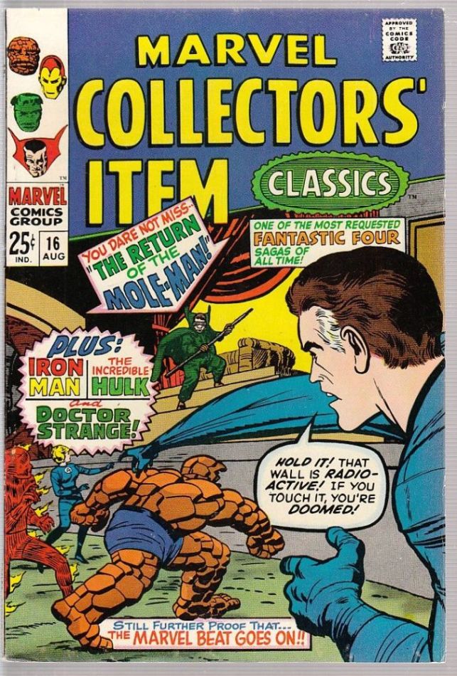 MARVEL COLLECTORS ITEM CLASSICS #16 VF