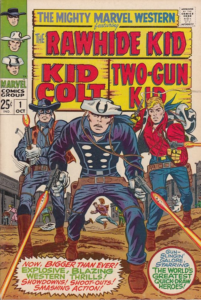 MIGHTY MARVEL WESTERN #01 VF
