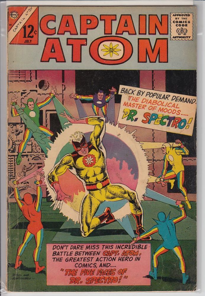CAPTAIN ATOM (CHARLTON) #81 FN-