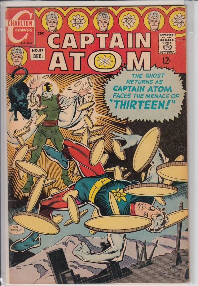 CAPTAIN ATOM (CHARLTON) #89 FN-