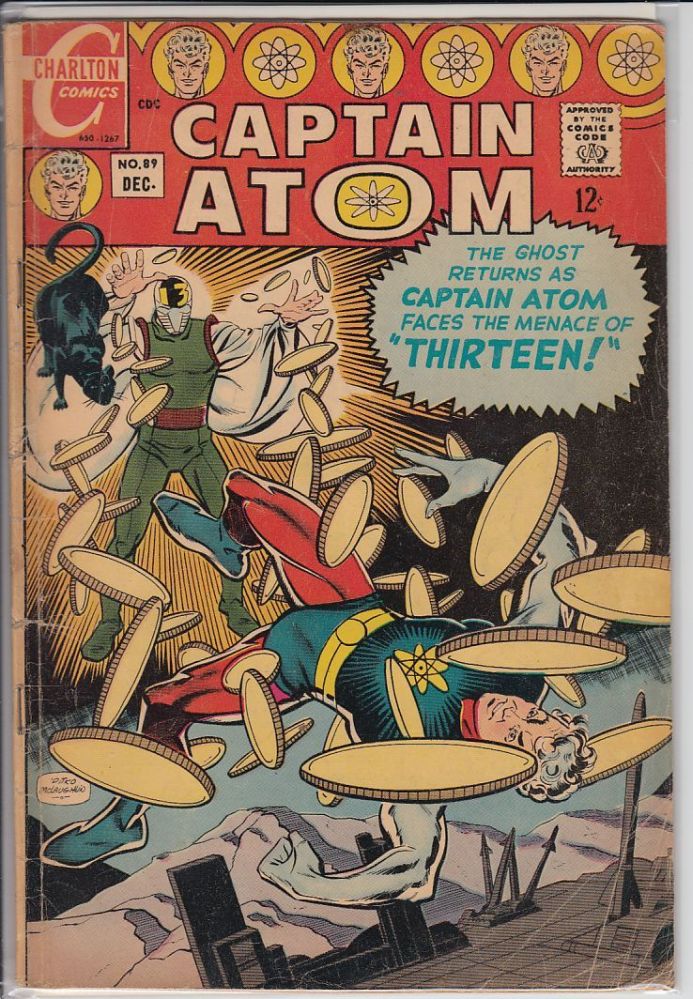CAPTAIN ATOM (CHARLTON) #89 GD+