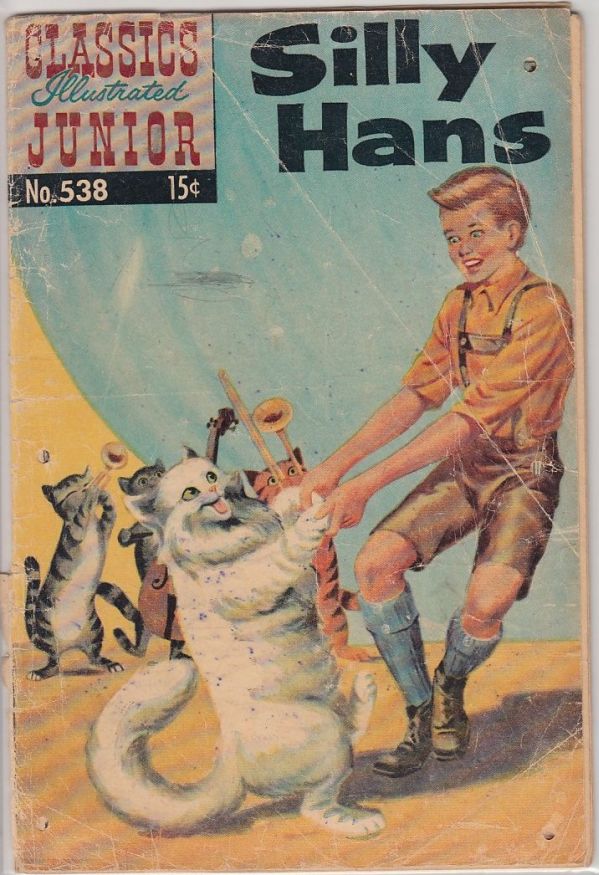 CLASSICS ILLUSTRATED JUNIOR #538-4 GD