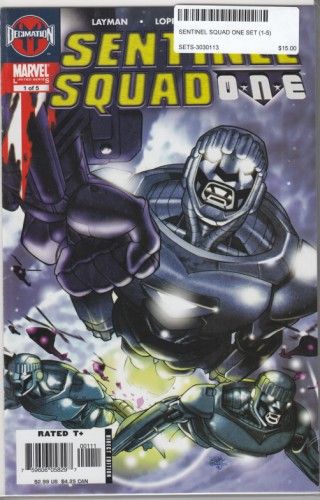 SENTINEL SQUAD ONE SET (1-5)