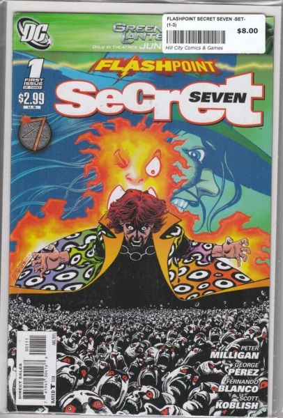 FLASHPOINT SECRET SEVEN -SET- (1-3)