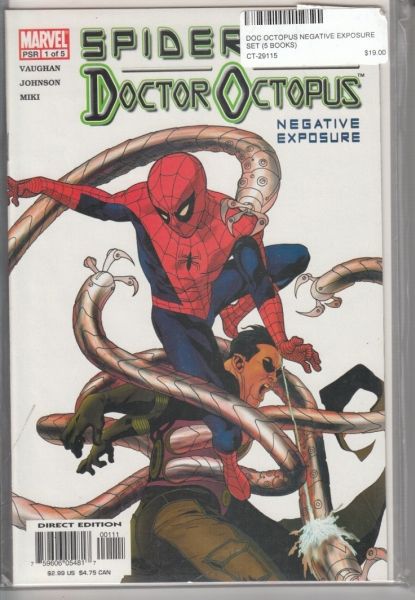 DOC OCTOPUS NEGATIVE EXPOSURE-SET- (#1 TO #5)